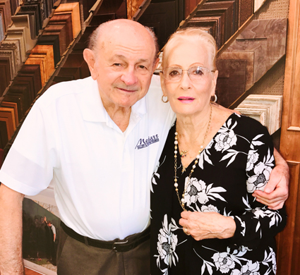 Bill and Annamaria Radosevic, founders of Medart Gallery